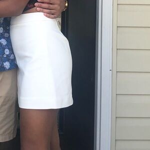 White Express skirt